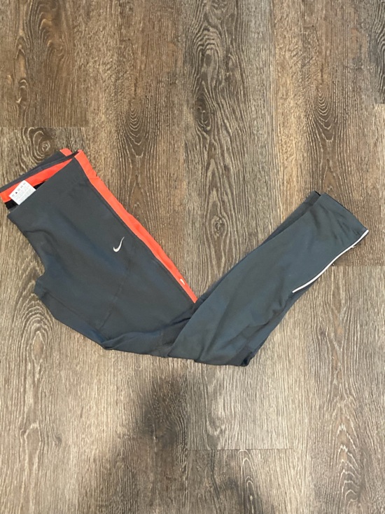 Nike Pants - Nike Black Leggings with Orange Accents